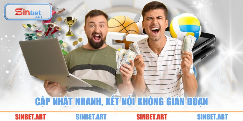 Thể thao 3 Cập nhật nhanh, kết nối không gián đoạn